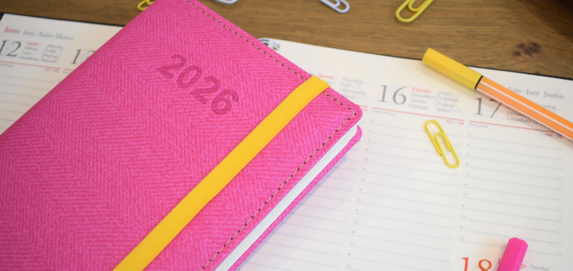 Agendas 2026 personalizadas